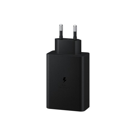 Cargador de pared samsung ep-t6530nbe 2xusb-c 1xusb 65w