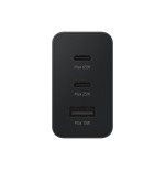 Cargador de pared samsung ep-t6530nbe 2xusb-c 1xusb 65w