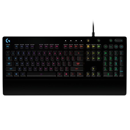 Teclado español logitech g g213 prodigy usb qwerty negro 920-008086