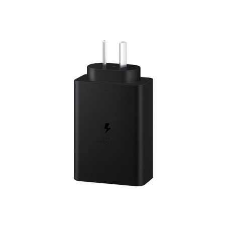 Cargador de pared samsung ep-t6530nbe 2xusb-c 1xusb 65w