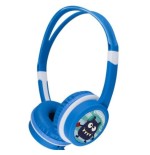 Gembird auriculares para niños con limitador de volumen azul mhp-jr-b