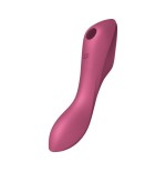 Satisfyer curvy trinity 3 estimulador clitoris - rojo