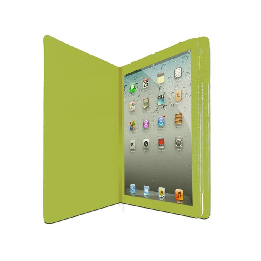 Funda ligera para ipad 2 verde