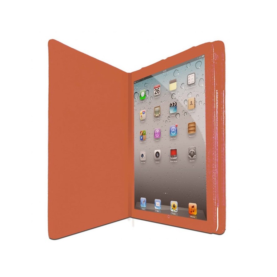 Funda ligera para ipad 2 naranja