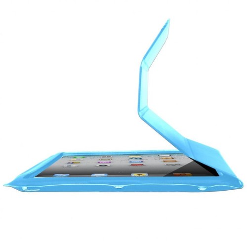 Funda para ipad 2 "sleep function" (celeste)
