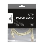 Gembird cat 5e utp 3 metros gris pp12-3m