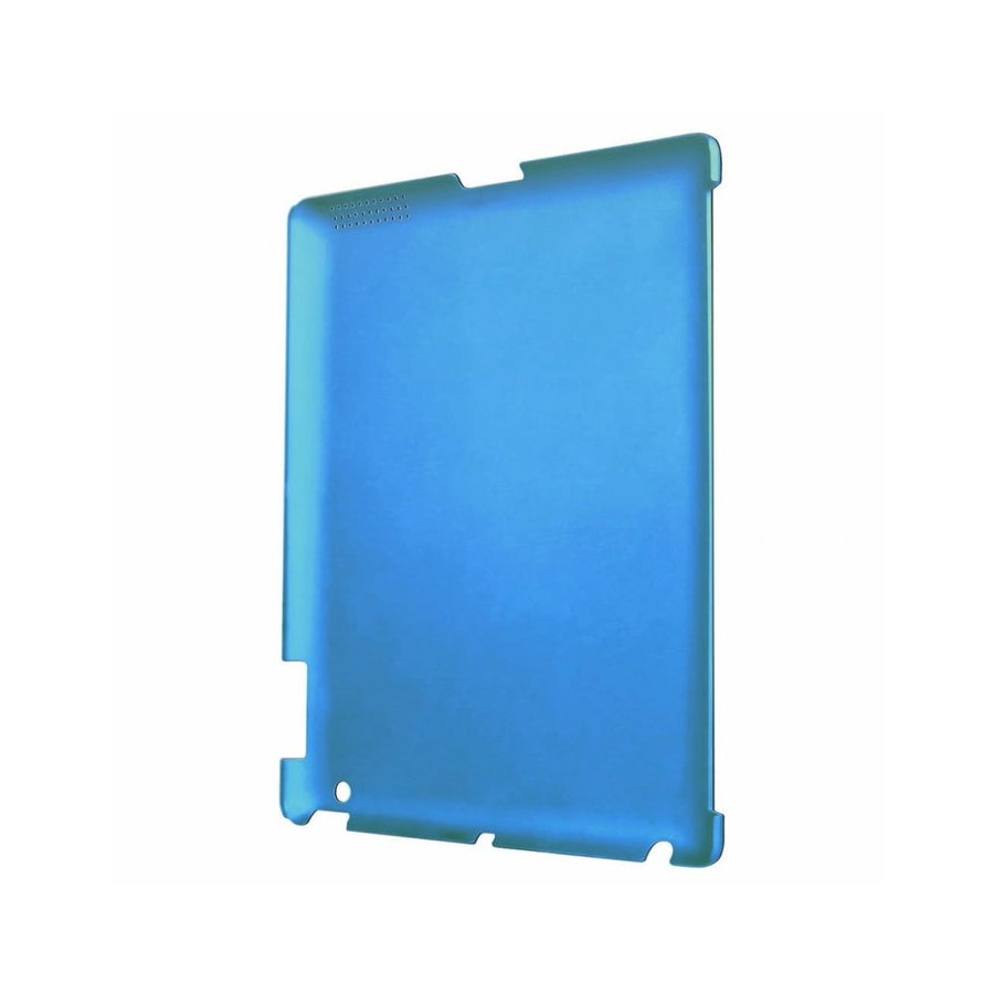 Funda protectora para ipad 2 "rubber" (celeste)