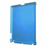 Funda protectora para ipad 2 "rubber" (celeste)