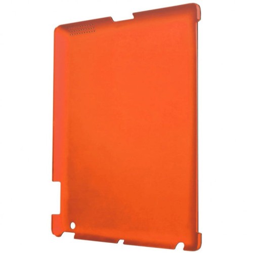 Funda protectora para ipad 2 "rubber" (naranja)