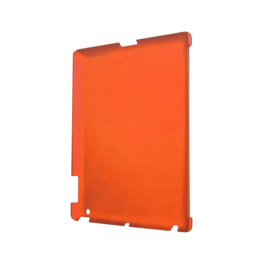Funda protectora para ipad 2 "rubber" (naranja)