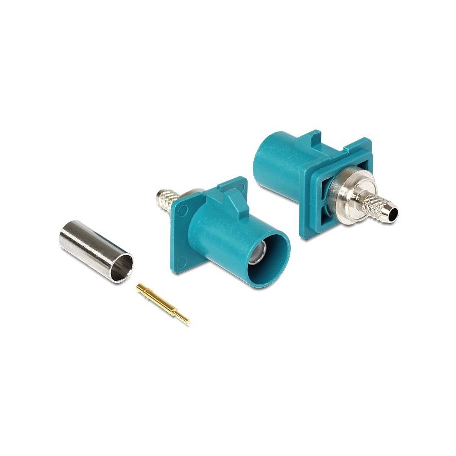 Conector fakra z para crimpar rg-174/316 delock