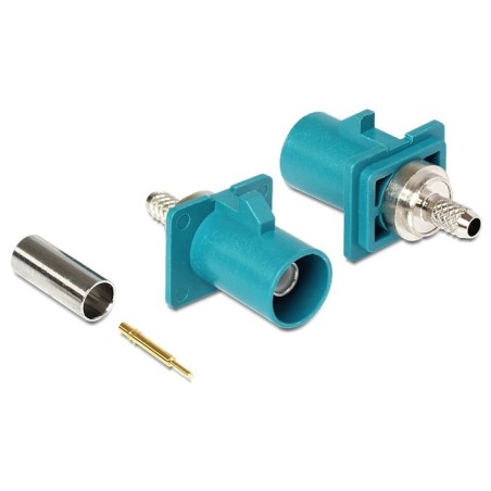 Conector fakra z para crimpar rg-174/316 delock