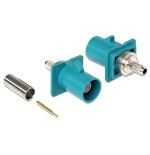 Conector fakra z para crimpar rg-174/316 delock