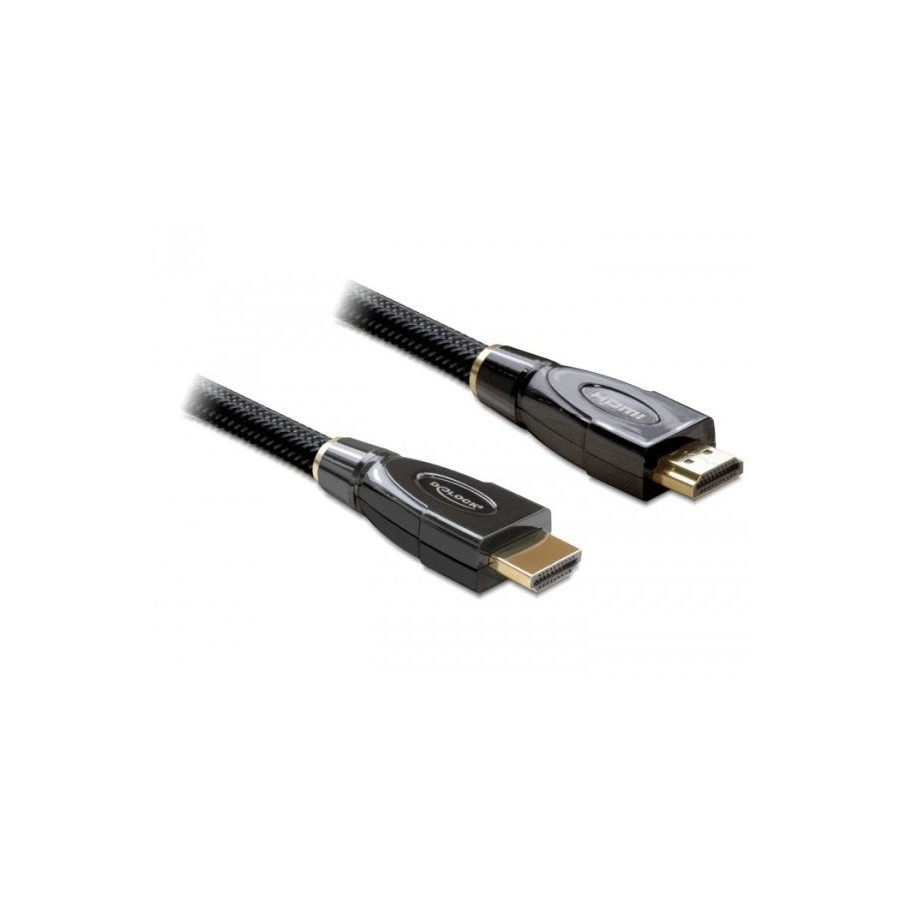 Delock cable high speed hdmi con ethernet 1 m premium
