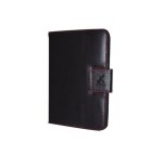 Funda con atril, universal de cuero para tablet. tamaño 10" negra