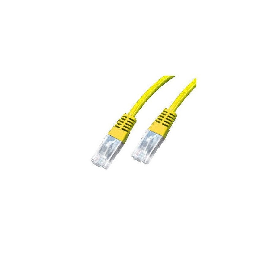 Cable utp rj45 cat.6 2mts amarillo (c8060-2am)