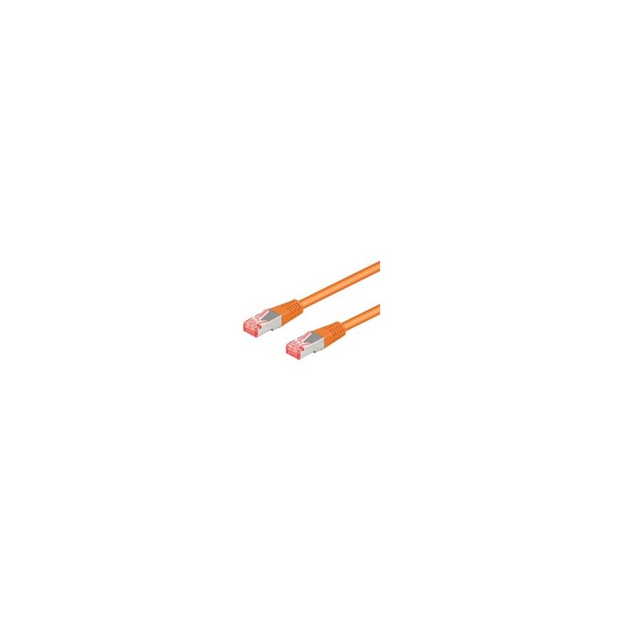 Cable sstp rj45 cat.6a 2mts naranja (c8070a-2m/o)