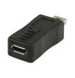 Adaptador usb 2.0 de micro usb b hembra a mini usb de 5 pines macho