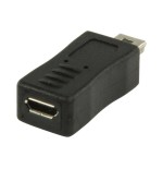 Adaptador usb 2.0 de micro usb b hembra a mini usb de 5 pines macho