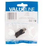 Adaptador usb 2.0 de micro usb b hembra a mini usb de 5 pines macho