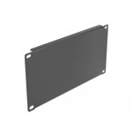 Delock cubierta ciega de gabinete de red de 10" 3u en negro