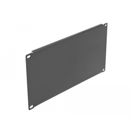 Delock cubierta ciega de gabinete de red de 19" 4u en negro