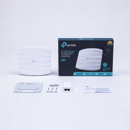 Punto de acceso inalámbrico tp-link eap225 poe 1317mbps 2.4ghz 5ghz antenas de 5dbi wifi 802.11ac n b g