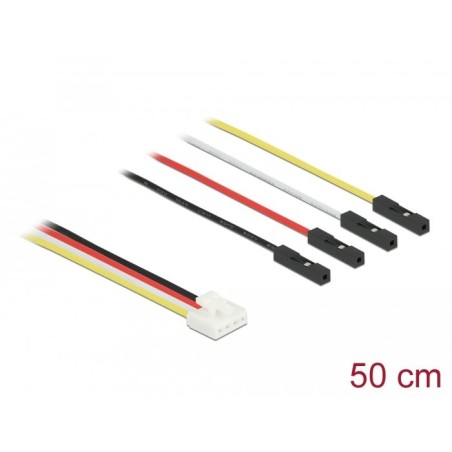 Delock cable de conversión iot grove 4 x pin macho a 4 x jumper hembra 50 cm