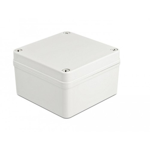 Delock carcasa de instalación ip65 impermeable 125 x 125 x 75 mm gris