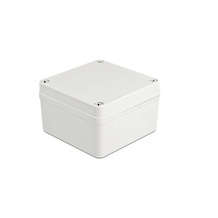 Delock carcasa de instalación ip65 impermeable 125 x 125 x 75 mm gris