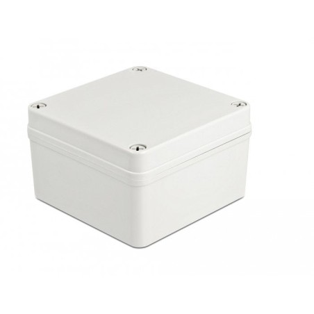 Delock carcasa de instalación ip65 impermeable 125 x 125 x 75 mm gris