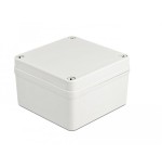 Delock carcasa de instalación ip65 impermeable 125 x 125 x 75 mm gris