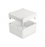 Delock carcasa de instalación ip65 impermeable 125 x 125 x 75 mm gris
