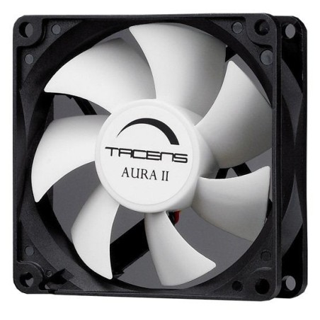 Tacens ventilador interno caja 3 auraii 8x8 12db, fluxus bearing, antivibration pad  bajo ruido