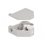 Delock adaptador de carril din con keystone iec hembra a bloque de terminales