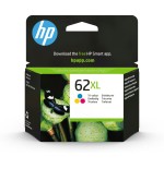 Tinta original hp 62 xl alta capacidad tricolor