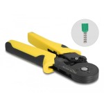 Delock herramienta para prensar terminales de cable autoajustable - hexagonal