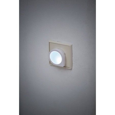 Brennenstuhl luz nocturna led nl 01 qd blanco