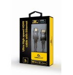 Gembird ccb-hdmi8k-3m cable hdmi ultra high speed con ethernet 8k select plus series 3m