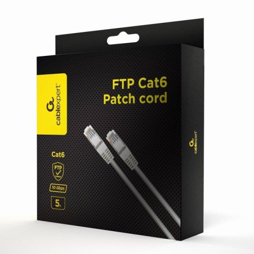 Cable de red gembird ftp cat6, 5 m, blanco