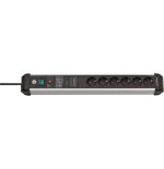 Brennenstuhl premium protect line 6 vías, regleta de enchufes 1391010600