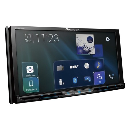 Pioneer avh-z9200dab receptor multimedia para coche negro 50 w bluetooth