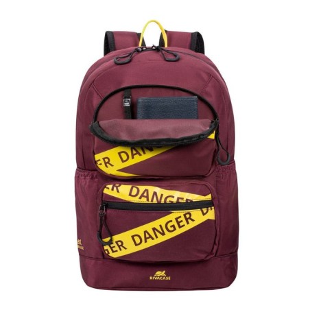 Mochila riva nb erehs 13.3" burdeos rojo 5421