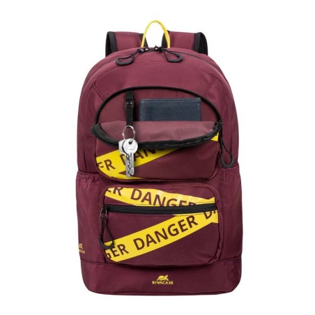 Mochila riva nb erehs 13.3" burdeos rojo 5421
