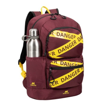 Mochila riva nb erehs 13.3" burdeos rojo 5421