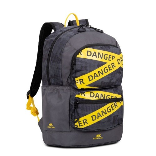 Mochila riva nb erehs 13.3" grey camo 5421