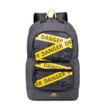 Mochila riva nb erehs 13.3" grey camo 5421