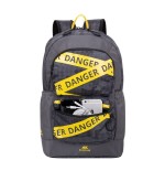 Mochila riva nb erehs 13.3" grey camo 5421