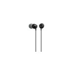 Auriculares intrauditivos sony mdr-ex15ap con micrófono jack 3.5 negros