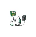 Bomba de presión bosch gardenpump 18v-2000 solo, sumergible / 06008c4203